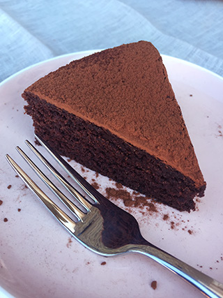 My gluten free, dairy free Chocolate & Olive Oil Cake is a 2-star Great Taste Award winner. All ingredients gluten-free and dairy-free. Round cakes and loaf cakes available