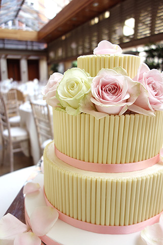 Marnie Searchwell Gluten Free Wedding Cakes Wheat Gluten Free Wedding Cake Three Tiers Of Rich Chocolate Covered With White