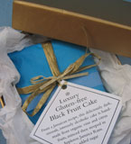 Cakes made with gluten free, wheat free ingredients in London. All my cakes are made with gluten-free ingredients and most, packed with care, can be delivered by post