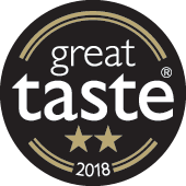A winner at the Guild of Fine Foods' Great Taste Awards. The judges said: "a most attractive, dark, squidgy looking cake with a very good hit of cocoa, and you also get the almonds. The sweetness is exactly right because you can taste all the ingredients"