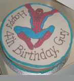 Chilcrens gluten-free birthday cakes spider man London